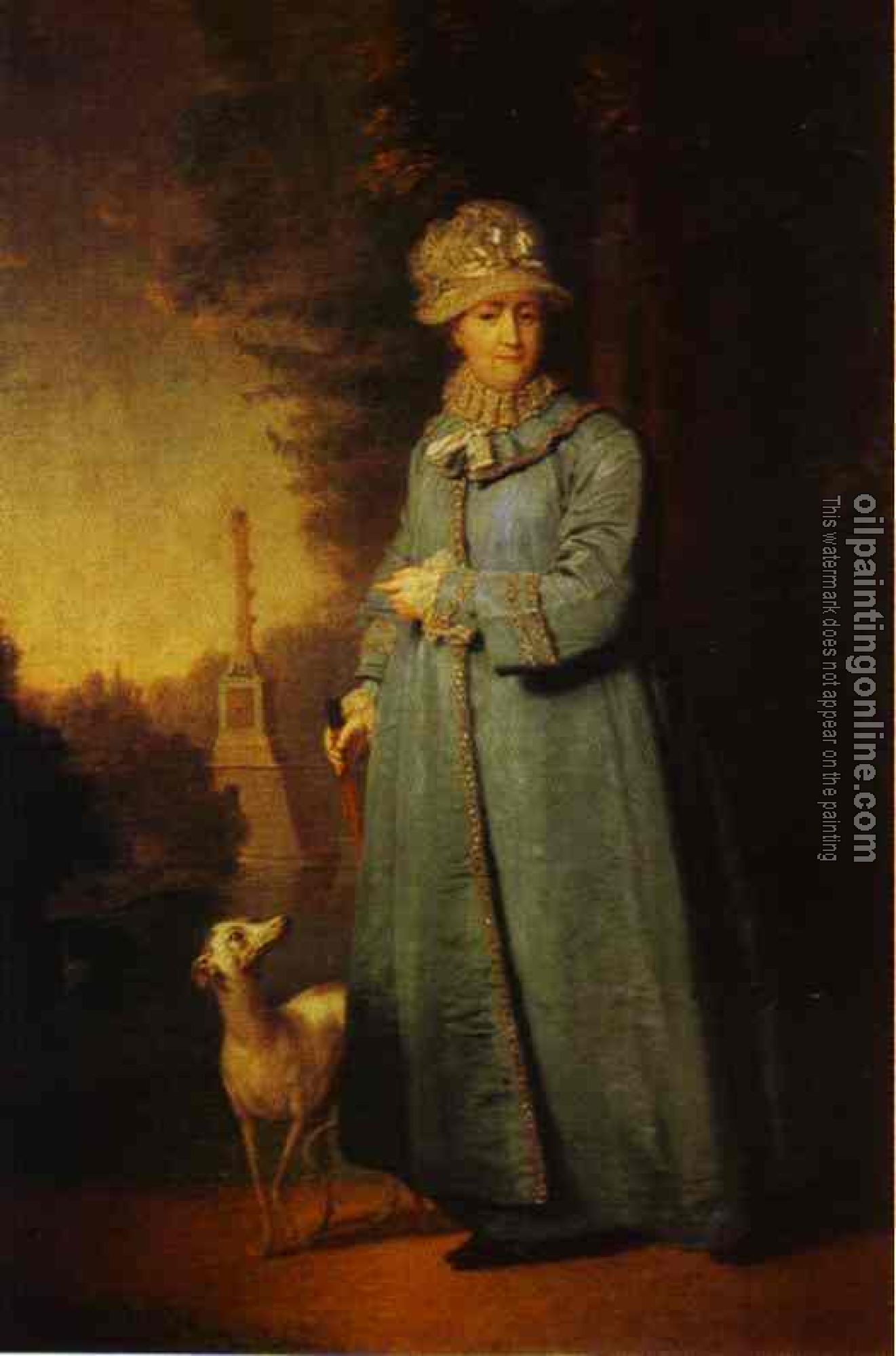 Vladimir Borovikovsky - Portrait of Catherine II, Empress of Russia